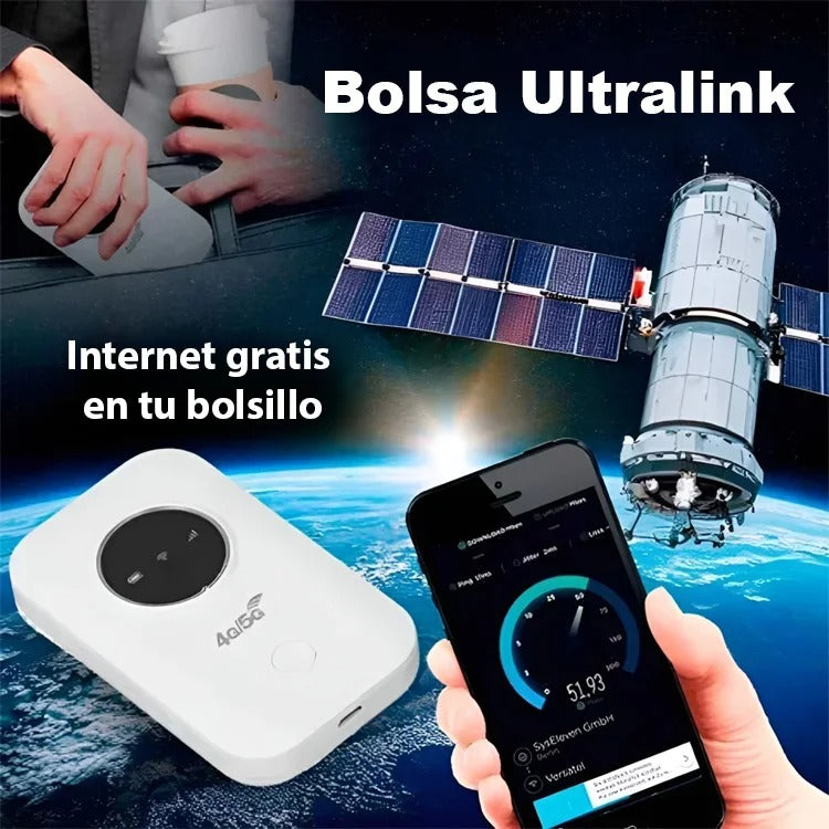 MiniRouter 5G Portátil – Internet Gratis Donde Vayas